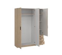 507437 Q.TA' 1 KIT ARMADIO SPRINT 3A+3C 147X50X200 QUERCIA