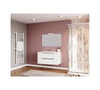 507460 Q.TA' 1 MOBILE BAGNO IBIZA 100 SOSPESO 2 CASS BIANCO