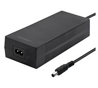 50795 Alimentatore: Impulso 24VDC 5A Off: 5,5/2,5 120W 220-240VAC Desktop QOLTEC