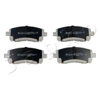 50796 JAPKO Kit pastiglie freno, Freno a disco per SUBARU