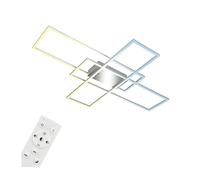 508010 Q.TA' 1 PLAFONIERA LED FRAME 42 W CCT CM 99X70 ALLUMINIO