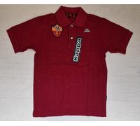5087 AS ROMA KAPPA POLO BAMBINO JUNIOR OFFICIAL POLO JERSEY ROSSA