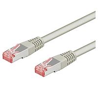 50894 Patch cord S/FTP 6 Line Cu LSZH grigio 30 m senza alogeni 28AWG Goobay