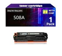 508A 508X Set di Cartucce di Toner di Ricambio per HP 508A 508X CF360A CF361A CF362A CF363A per HP M552DN M553N M553X M553DN M576 M577f M577z M577dn Stampanti,BK-1 pcs