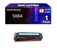 508A 508X Set di Cartucce di Toner di Ricambio per HP 508A 508X CF360A CF361A CF362A CF363A per HP M552DN M553N M553X M553DN M576 M577f M577z M577dn Stampanti,C-1 pcs