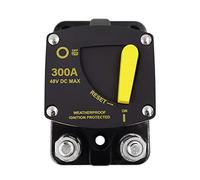 50A 60A 80A 100A 150A 200A 250A 300A AMP Circuit Breaker Fuse Reset 12-48V DC Car Audio Amplificatore Breaker Impermeabile 2022 Interruttore automatico (Size : 300a)