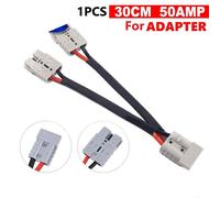 50A For-Anderson Spina Doppio Y Adattatore Cavo Prolunga 6mm Batteria Connettore
