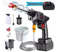 50Bar Cordless leva ad alta pressione Wash pistola ad acqua a spruzzo autolavaggio lavatrice ad acqua a pressione per batteria Makita 21V