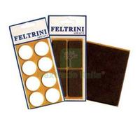50BLISTER FELTRINI ADESIVI QUADRI Ø MM.20X20 COLORE MARRONE:
