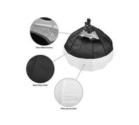 50cm/ 19.7in Lantern Softbox Spherical Collapsible Soft Box Quick-install with E27 Socket Carry Bag for Live Streaming Studio Photography Video Lighti