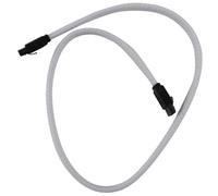 50CM SATA 3.0 III SATA3 7pin Data Cable 6Gb/s SSD Cables(White)
