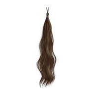 50cm Sintetico Autoavvolgente Chignon Capelli Ondulati Fai da Te Coda di Cavallo per l'uso quotidiano(Light Brown)