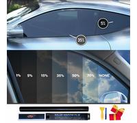50cm x 3/10m pellicola oscurante per vetri auto privacy Anti look pellicole in vinile adesivi parasole finestre protezione solare vetro UV parasole per Adesivo per Vetri e