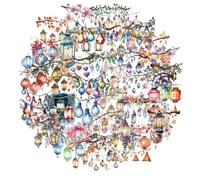 50COUNTS - Adesivo creativo per animali domestici, resistente all'acqua, per scrapbook Notebook bottiglia d'acqua, custodia per cellulare, custodia antigraffio