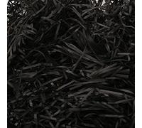 50g Carta Velina Tagliuzzata,Shred Carta Velina,Paglia Per Bomboniere,Raffia Cestino Per Regali Di Riempimento,Riempimento Regalo Imballaggio Decorazione Forniture Per Feste,Nero