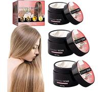 50g Coconut Bomb Nourishing Hair Mask, Coconut Hair Mask, Silky Deep Conditioner, Coconut Oil Mask for Damaged Dry Hair Repair (3pcs)