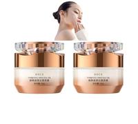 50g Nicotinamide Lady Crema Viso Semplice,Crema per il Trucco Illuminante,Crema Viso Lazy Pori Invisibili Sbiadimento Macchie Rossore Correttore Correttore Idratante Illuminante (2 pezzi)