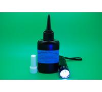 50g Resina Colla UV Spesso per le Montaggio di Mosca + 9 LED Torcia UV
