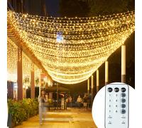50M 100M Luci della stringa LED Fata esterna Ghirlanda Luci di Natale per giardino Terrazza Albero Strada Decorazione della festa nuziale