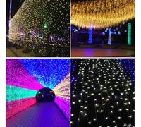 50M 500 LED Christmas String Fairy Light Wedding Xmas Party Decor Outdoor Indoor