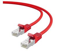 50m CAT7 Cavo Patch S/FTP RJ45 Rosso Ethernet LAN Cavo di rete