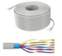 50m Cavo telefonico 6x2x0,6mm JYSTY codice colore & schermato Cavo per telecomun