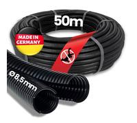 50m Kalitec Tubo Ondulato Twin 8,5mm Corrugato Duo Due Pezzi Flessibile Vuoto