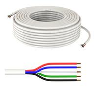 50m RGBW LED Linea di controllo 5x0,34mm² LiYY Estensione 5 cavo Cavo di aliment