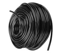 50m Tubo Irrigazione a Goccia, Flessibile in PVC Tubo di irrigazione da 4/6 mm, Tubi Irrigazione a Goccia, Tubazione per Giardino, Orto, Serra, Prati