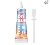 50ml Colla Modellismo, Colla per Polistirolo, Colla per Plastica, Colla Liquida Trasparente, Impermeabile e ad Asciugatura Rapida, Ideale per Lavori Creativi, Progetti Fai da te
