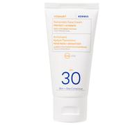 Korres Yoghurt Sunscreen crema abbronzante viso ad alta protezione UV SPF 30 50 ml