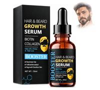 50ml Olio Barba e Capelli, Siero Nutriente Uomo, Cura Quotidiana | Formula leggera per nutrire e ammorbidire barba e capelli, dona un aspetto curato senza appesantire per uso quotidiano
