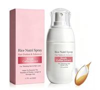 50ML Riso Spray per la crescita dei capelli, Acqua di riso per la crescita dei capelli, Crescita con nutrienti di riso, sottili e fragili, Donna e Uomo