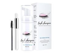 50ML Shampoo Ciglia Estensione Detergente Estensione Ciglia Schiuma Detergente Per Ciglia Shampoo Per Ciglia Per Estensioni Ciglia E Governare Eliminare Trucco E Tè Ciglia