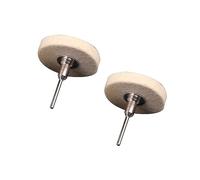 50mm 2 "Compresso feltro di lana disco lucidatura lucidatura pastiglie ruota per strumenti elettronici gioielli fare feltro lucidatura ruota