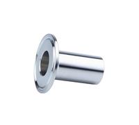 50mm Height 45mm Pipe OD Butt Weld 2" Tri Clamp Ferrule SUS304 Homebrew