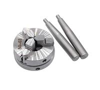 50mm Mini 3 ganasce CNC Tornio for legno Mandrino for tornio manuale ad alta precisione Mandrino for tornio M14 Accessori for macchine for la lavorazione dei metalli Strumenti