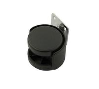 50mm Plastica Rotelle Girevoli Con Raccordo Piastra/Mobile Wheels Trolley Caster