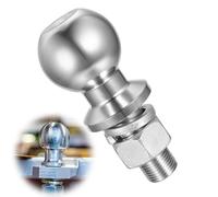 50mm Sfera di Attacco per Rimorchio, 3,5T Sfera di Traino Bulloni con Testa Sferica per Barra di Trainos, Gancio Traino per Trattore Sicura, Gancio di Trainos per Auto Camion Rimorchi Trattori