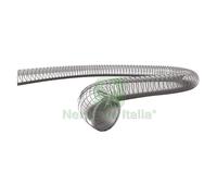 50MT TUBO SPIRALATO ATOSSICO CON SPIRALE ACCIAIO ø MM. 20 X MT. 50 Ø ESTERNO :