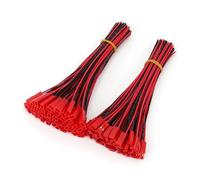 50Pairs 2-Pin Pitch 2.54mm 15cm Male and Female Electronic Wire Connector for DIY RC Model CZAOINCU