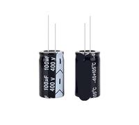 50pc 18 * 30MM Aluminum Electrolytic Capacitor 100UF 400V MQXFCZUX