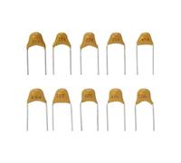 50PC Monolithic Multilayer Ceramic Capacitor 100 101 102 103 104 105 106 150 152 200 220 50V 5.08MM 1UF 10UF 15PF 1.5NF 20/22PF EKFBQBGW(18ValueX10)