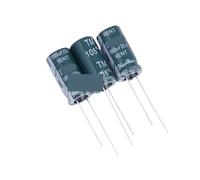 50pcs-1000pcs 6.3V 10V 16V 25V 35V 50V 400V 450V High frequency Electrolytic Capacitor 1uf 22UF 47UF 220uf 470UF 1000UF 4700UF AUOQKQUT(25V100UF 1000PCS)
