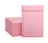 50pcs 100pcs Rosa Bolle Mailer Borsa Poly Auto Sigillare Imballaggio Busta Nuovo