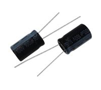 50pcs 100uF 100V 100MFD 100WV 10 * 16mm Aluminum Electrolytic Capacitor Radial AUOQKQUT