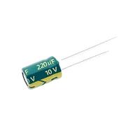 50pcs 10V220UF Condensatore elettrolitico in alluminio Dimensioni 6x7 5x7 5x11MM 10V 220UF Elementi di accumulo di energia (Size : 6x7)