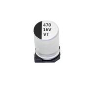 50pcs 16V 470UF SMD chip Aluminum Electrolytic Capacitor 16V470UF 8x10.4mm EKFBQBGW