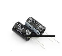 50PCS 2200UF 35V Electrolytic Capacitor 35V2200UF 16 * 25MM RRBXXUYN