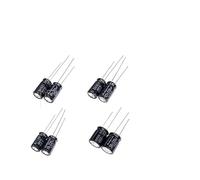 50PCS 220UF Aluminum Electrolytic Capacitor 10V 16V 25V 35V 50V 63V 100V 250V 400V 450V AUOQKQUT(50V220UF 10x12.5mm)